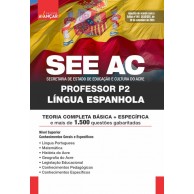 SEEAC - Professor P2 - Língua Espanhola: E-BOOK - Liberação Imediata