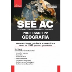 SEEAC - Professor P2 - Geografia: E-BOOK - Liberação Imediata