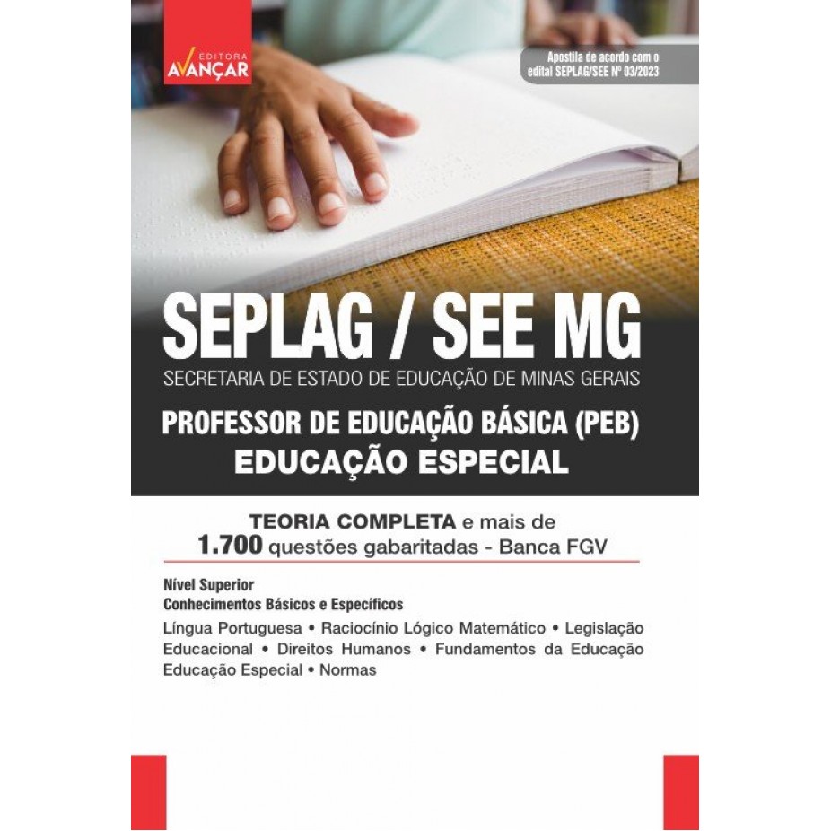 PROVA OBJETIVA EDUCAÇÃO BÁSICA II- Educação Especial /Deficiência
