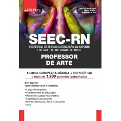 SEEC RN - PROFESSOR DE ARTE: E-BOOK - Liberação Imediata