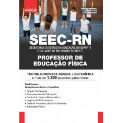 SEEC RN - PROFESSOR DE EDUCAÇÃO FÍSICA: E-BOOK - Liberação Imediata