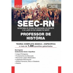 SEEC RN - PROFESSOR DE HISTÓRIA: E-BOOK - Liberação Imediata