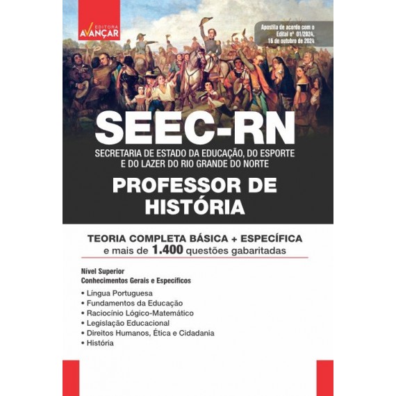 SEEC RN - PROFESSOR DE HISTÓRIA: IMPRESSO