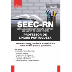 SEEC RN - PROFESSOR DE LÍNGUA PORTUGUESA: E-BOOK - Liberação Imediata