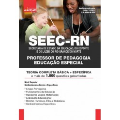 SEEC RN - PROFESSOR DE PEDAGOGIA - EDUCAÇÃO ESPECIAL: E-BOOK - Liberação Imediata