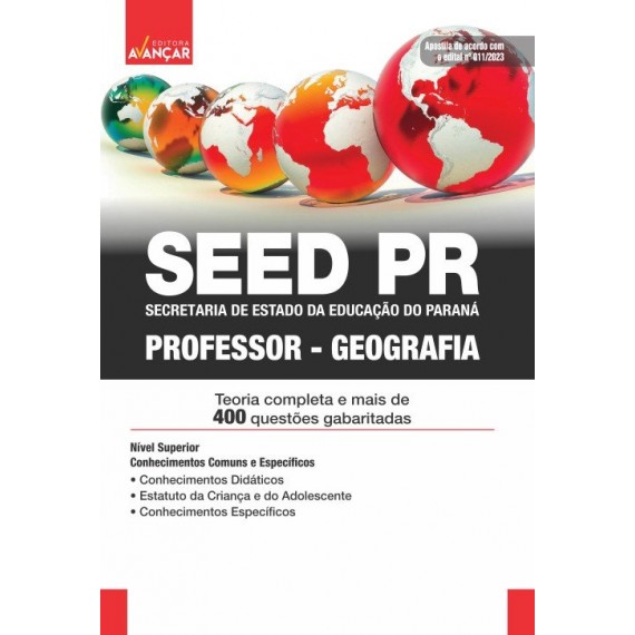 SEED PR - Secretaria de Estado de Educação do Estado do Paraná: Geografia - E-BOOK - Liberação Imediata