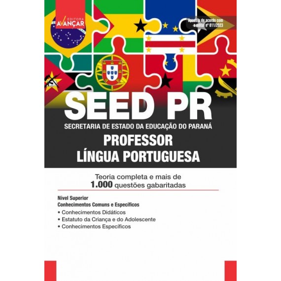 SEED PR - Secretaria de Estado de Educação do Estado do Paraná: Língua Portuguesa - IMPRESSA - Frete grátis + E-book de bônus com Liberação Imediata