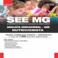 SEE MG 2025 - Analista Educacional (ANE): NUTRICIONISTA - Frete Grátis