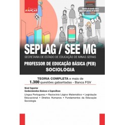 SEE MG - Professor de Educação Básica - PEB - SOCIOLOGIA: E-BOOK - Liberação Imediata