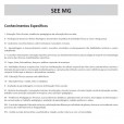 SEE MG 2025 - Professor de Educação Básica (PEB): EDUCAÇÃO FÍSICA