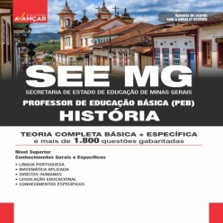 SEE MG 2025 - Professor de Educação Básica (PEB): HISTÓRIA