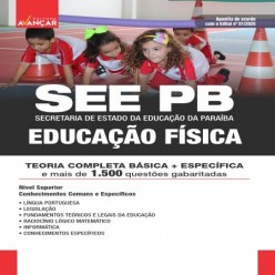 SEE PB 2025 - EDUCAÇÃO FÍSICA - Frete Grátis
