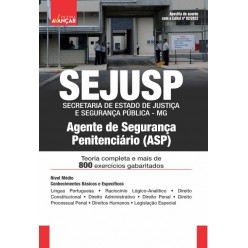 Polícia Penal de Minas Gerais / Agente de Segurança Penitenciário - SEJUSP MG - PPMG: E-BOOK - Liberação Imediata