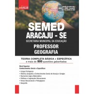 SEMED ARACAJU SE - PROFESSOR GEOGRAFIA: E-BOOK - Liberação Imediata