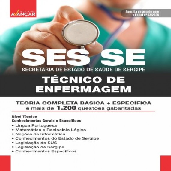 SES SE 2025 - TÉCNICO DE ENFERMAGEM