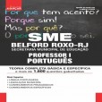 SME BELFORD ROXO RJ - PROFESSOR I - PORTUGUÊS