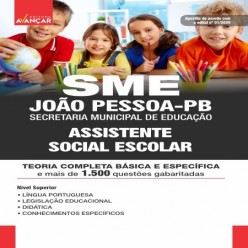 SME JOÃO PESSOA PB 2025 - ASSISTENTE SOCIAL ESCOLAR