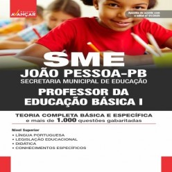 SME JOÃO PESSOA PB 2025 - PROFESSOR DA EDUCAÇÃO BÁSICA I