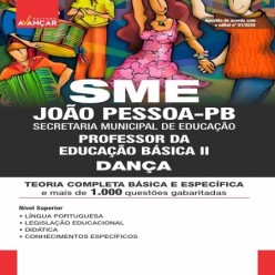 SME JOÃO PESSOA PB 2025 - PROFESSOR DA EDUCAÇÃO BÁSICA II - DANÇA