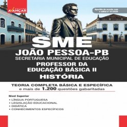 SME JOÃO PESSOA PB 2025 - PROFESSOR DA EDUCAÇÃO BÁSICA II - HISTÓRIA