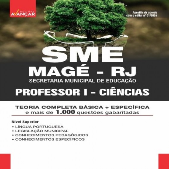 SME MAGÉ RJ 2025 - PROFESSOR I - CIÊNCIAS