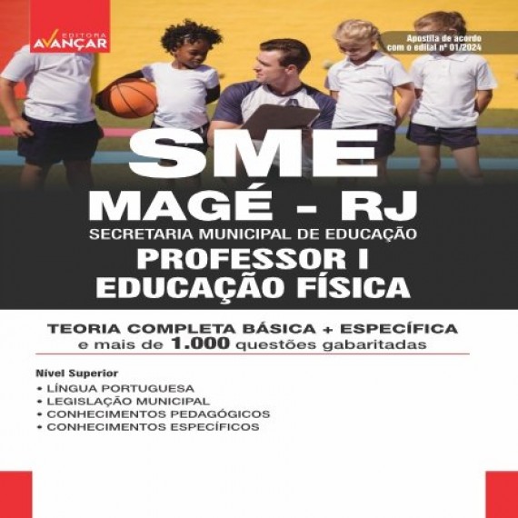 SME MAGÉ RJ 2025 - PROFESSOR I - EDUCAÇÃO FÍSICA