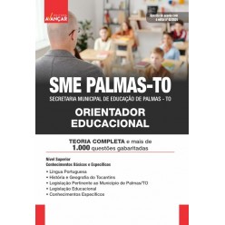 SME PALMAS TO 2024 - Orientador Educacional: IMPRESSA - Frete Grátis