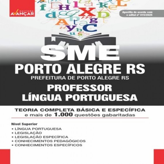SME PORTO ALEGRE RS 2025 - PROFESSOR LÍNGUA PORTUGUESA