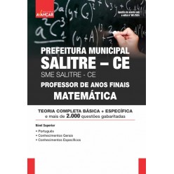 SME SALITRE CE - PROFESSOR ANOS FINAIS - MATEMÁTICA: E-BOOK - Liberação Imediata