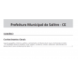 SME SALITRE CE - PROFESSOR DE ANOS INICIAIS - 1º AO 5° ANO: E-BOOK - Liberação Imediata