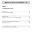 SME SALITRE CE - PROFESSOR DE ANOS INICIAIS - 1º AO 5° ANO: E-BOOK - Liberação Imediata