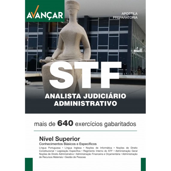 STF - Analista Judiciário - Área Administrativa - Impresso