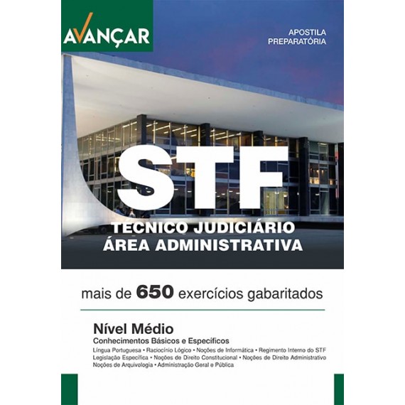 STF - Técnico Judiciário - Área Administrativa - Impresso