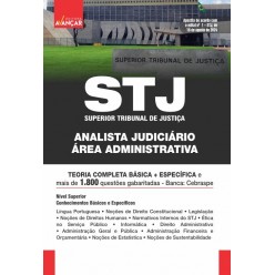 STJ 2024 - Superior Tribunal de Justiça - Analista Judiciário - Área Administrativa: IMPRESSA com Frete Grátis