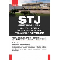 STJ 2024 - Superior Tribunal de Justiça - Analista Judiciário - Enfermagem: E-BOOK - Liberação Imediata