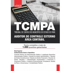 TCM PA - Tribunal de Contas dos Munícipios do Estado do Pará: Auditor de Controle Externo - Área Contábil - E-BOOK - Liberação Imediata
