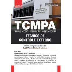 TCM PA - Tribunal de Contas dos Munícipios do Estado do Pará: Técnico de Controle Externo - E-BOOK - Liberação Imediata