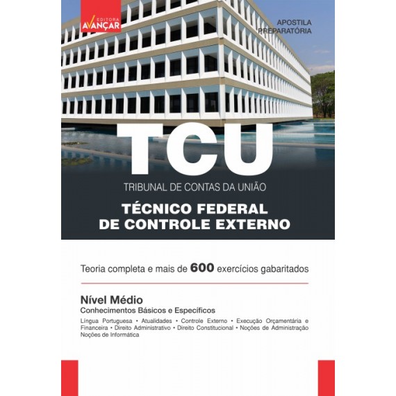 TCU - Técnico Federal de Controle Externo - Impresso