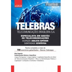 TELEBRAS - Telecomunicações Brasileira S.A.: Especialista em Gestão de Telecomunicações - Analista Superior - Estatística: E-book