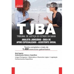 TJBA- Tribunal de Justiça da Bahia - Analista Judiciário - Assistente Social: E-BOOK - Liberação Imediata