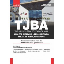 TJBA- Tribunal de Justiça da Bahia - Analista Judiciário - Área Judiciária - Oficial de Justiça Avaliador: E-BOOK - Liberação Imediata