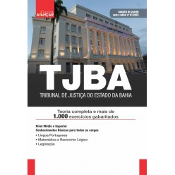 TJBA- Tribunal de Justiça da Bahia - Conhecimentos básicos para todos os cargos: E-BOOK - Liberação Imediata