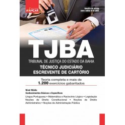 TJBA- Tribunal de Justiça da Bahia - Técnico Judiciário - Escrevente de Cartório: E-BOOK - Liberação Imediata