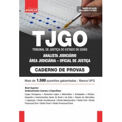 TJ GO 2024 - Oficial de Justiça - Caderno de Provas + 1.500 QUESTÕES DE PROVAS: E-BOOK - Liberação Imediata