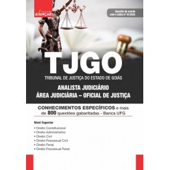 TJ GO 2024 - Oficial de Justiça - Conhecimentos Específicos: E-BOOK - Liberação Imediata