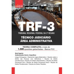 TRF 3ª Região - Tribunal Regional Federal da 3ª Região - Técnico Judiciário - Área Administrativa: E-BOOK - Liberação Imediata