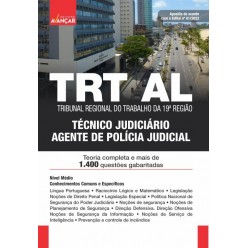 TRT AL - Tribunal Regional do Trabalho da 19º Região - Técnico Judiciário - Agente de Polícia Judicial - E-BOOK - Liberação Imediata