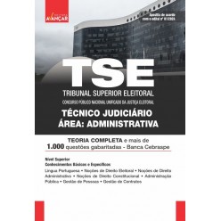 TSE UNIFICADO 2024 - TRIBUNAL SUPERIOR ELEITORAL - TÉCNICO JUDICIÁRIO - ÁREA: ADMINISTRATIVA: E-BOOK - Liberação Imediata