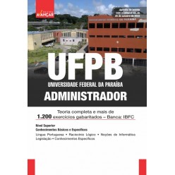 UFPB - Universidade Federal do Estado da Paraíba: Administrador - E-BOOK - Liberação Imediata