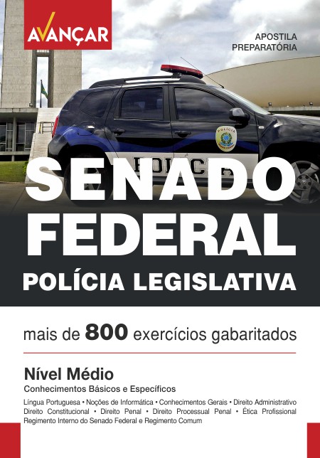 Senado Federal apostila para Policial Legislativo